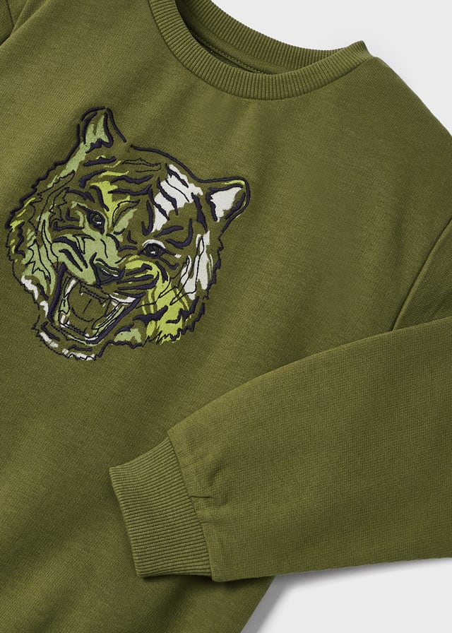 Pullover bordado