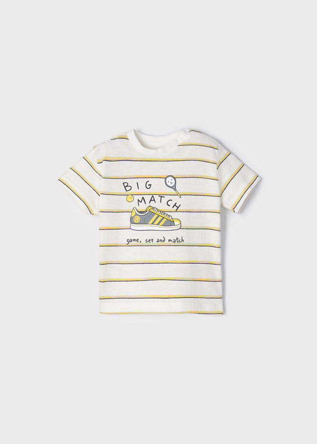 Camiseta m/c rayas