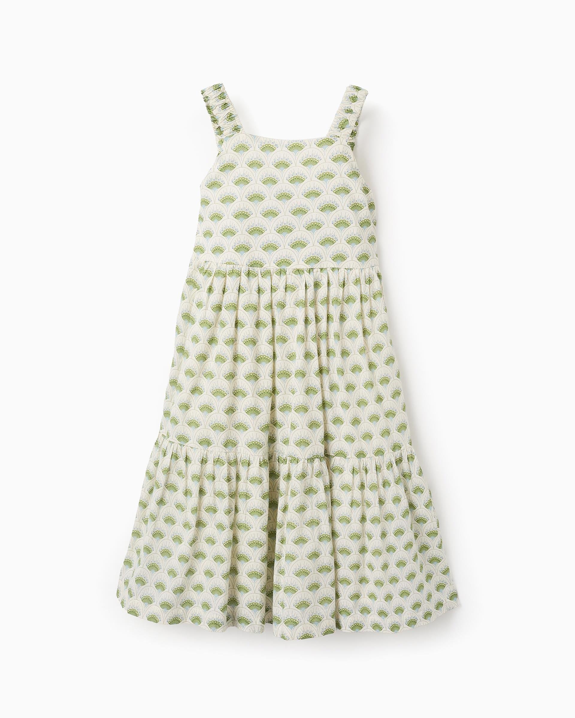 DRESS CAMBRIC AOP