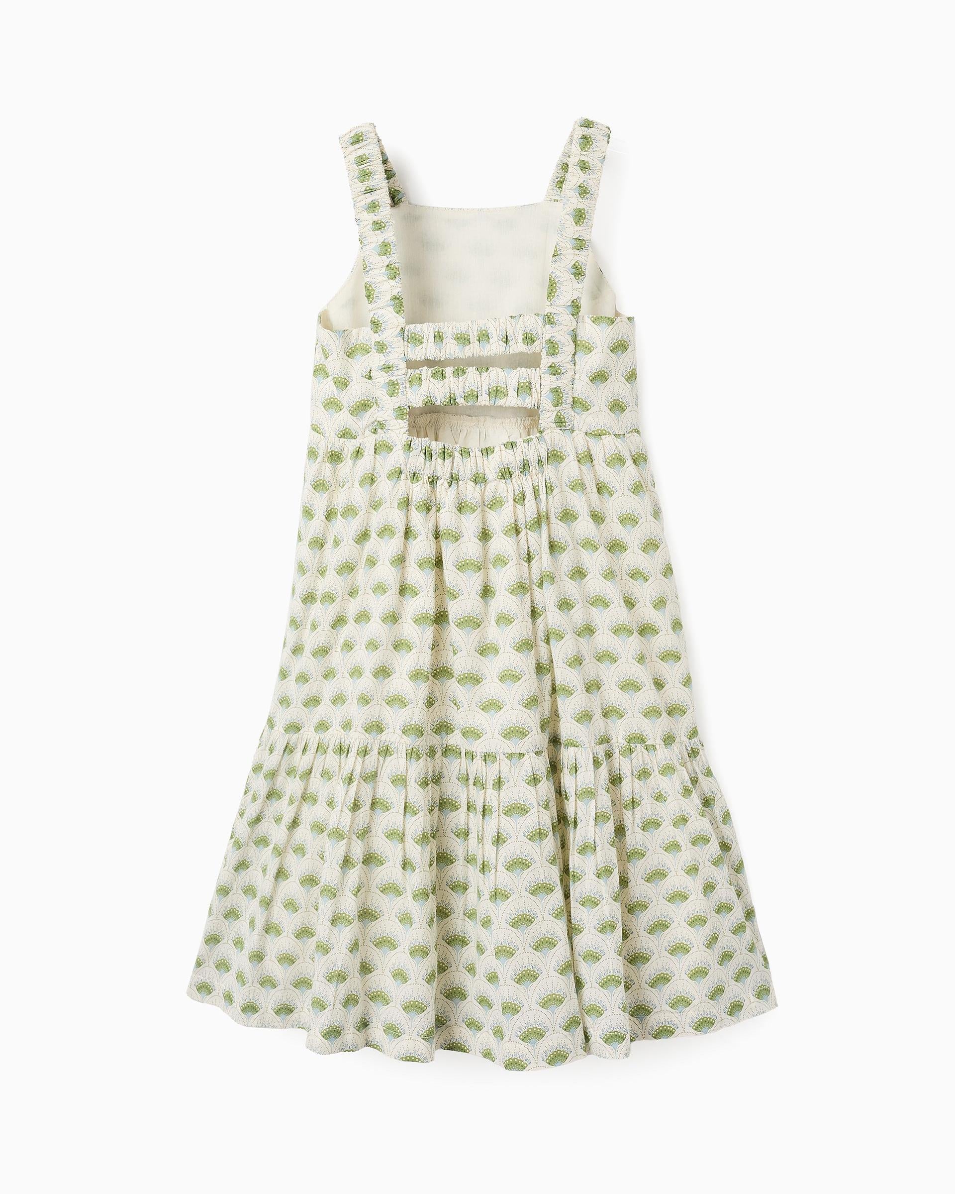 DRESS CAMBRIC AOP