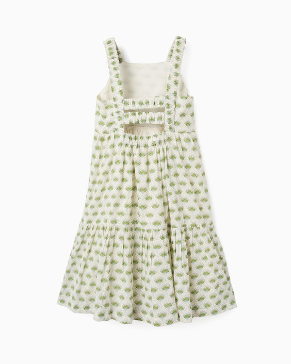 DRESS CAMBRIC AOP