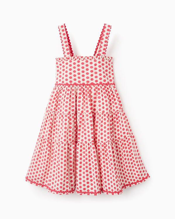 DRESS AOP POPLIN