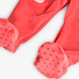 Pelele terciopelo de bebé niña