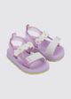 Blanco Glitter Lila