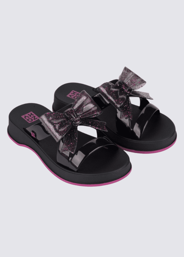 Sandalias Plataforma Zaxy Lazo Glitter