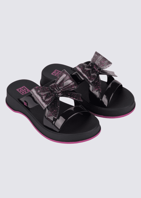 Sandalias Plataforma Zaxy Lazo Glitter