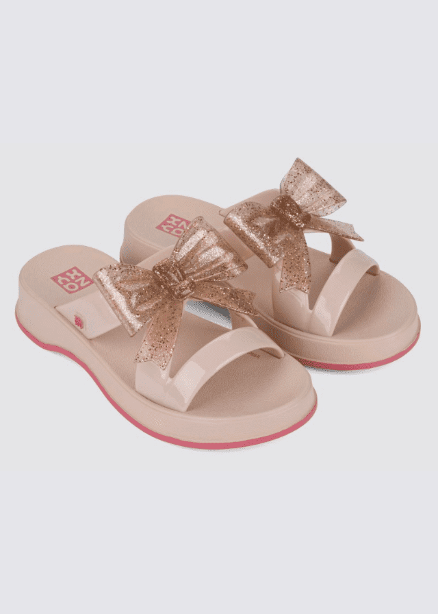 Sandalias Plataforma Zaxy Lazo Glitter