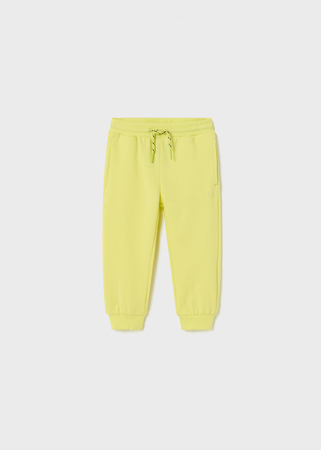 Conj. Pantalón felpa básico puños y  Pullover sin capucha