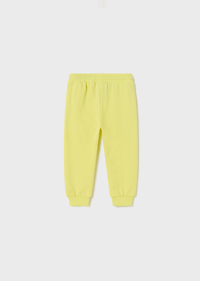 Conj. Pantalón felpa básico puños y  Pullover sin capucha