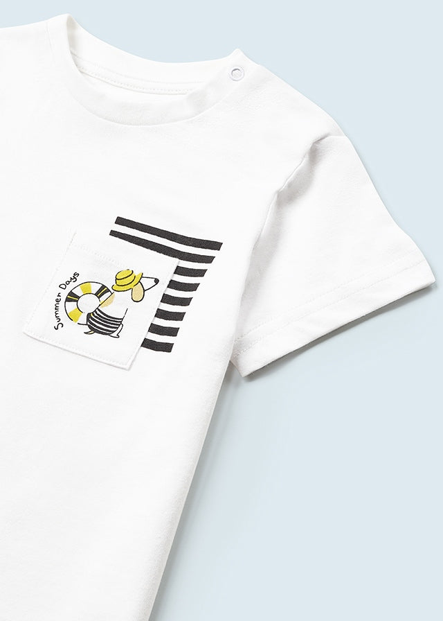 Conj. camiseta bañador