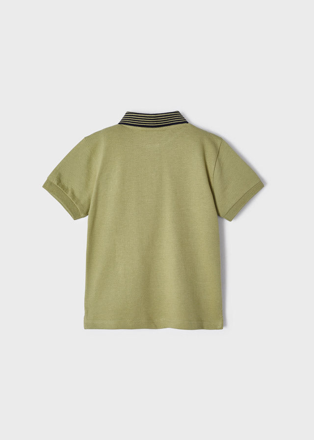 Polo m/c embossed