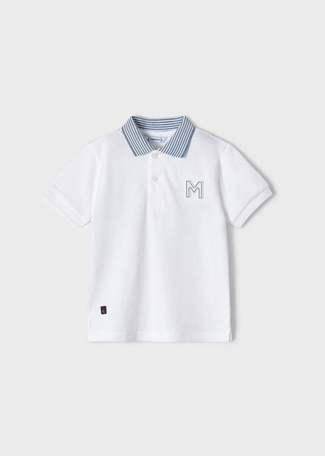 Polo m/c embossed