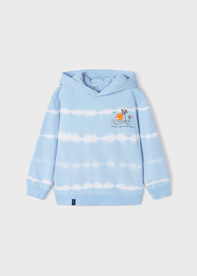 Conj. Pullover tie dye y Bermuda punto tie dye