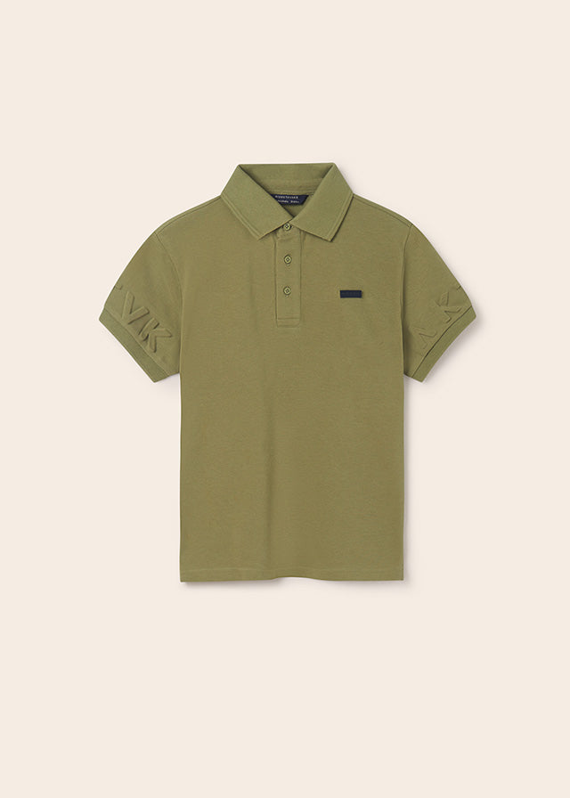 Polo m/c embossed