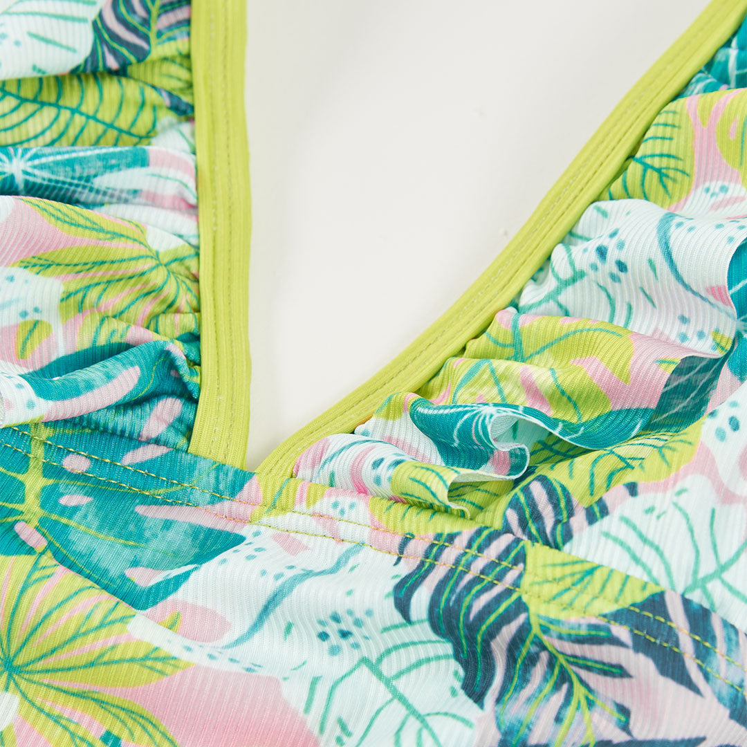 Bañador poliamida estampado de niña
