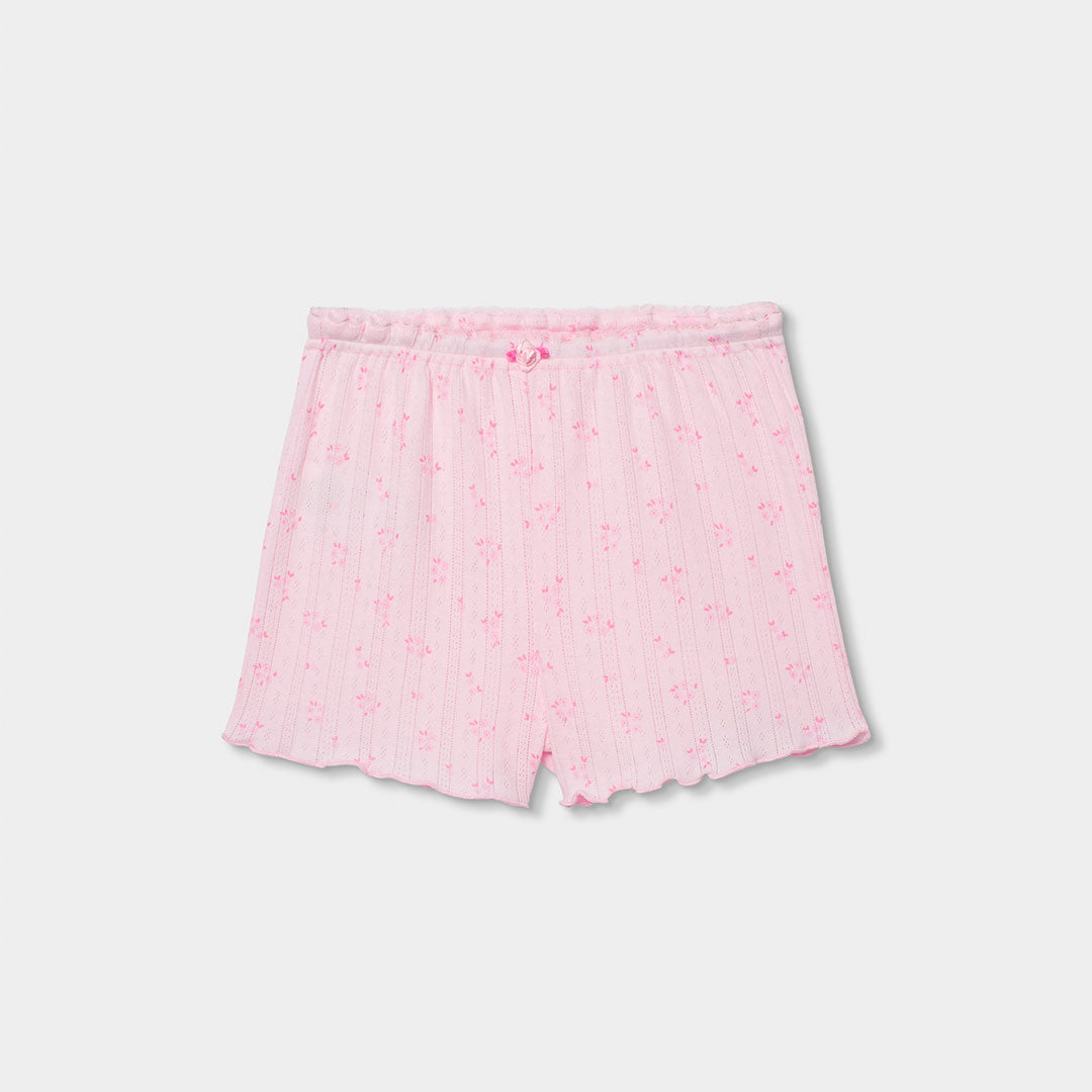 Pijama canalé flores de niña
