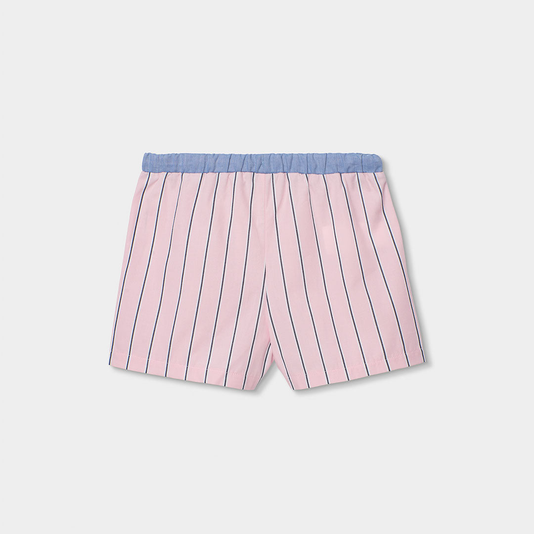 Pijama punto combinado de niña