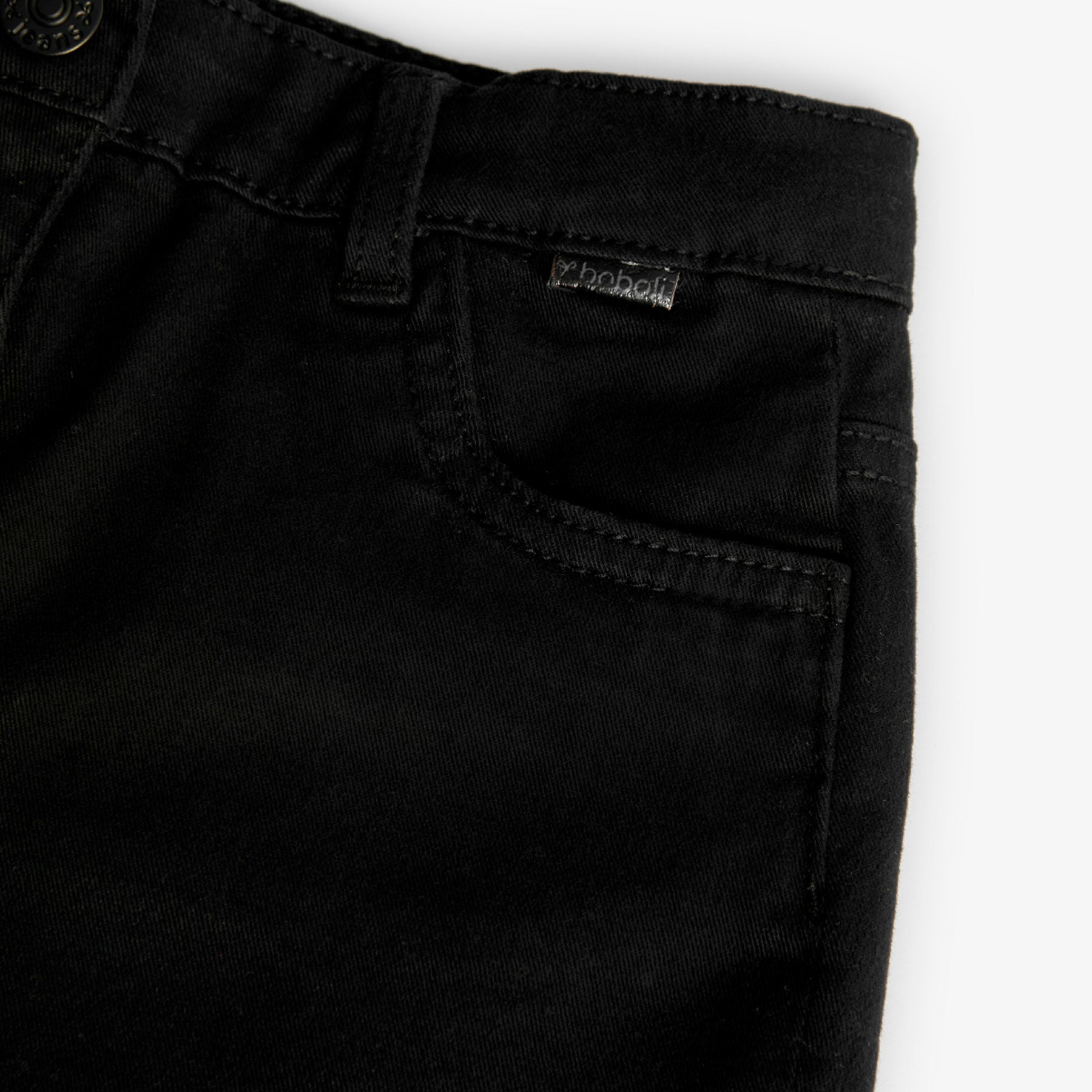 Short Sarga Elástica De Niña