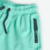 Conj. Camiseta Punto Y Bermudas Felpa