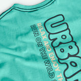 Conj. Camiseta Punto Tintada Y Bermudas Denim Punto
