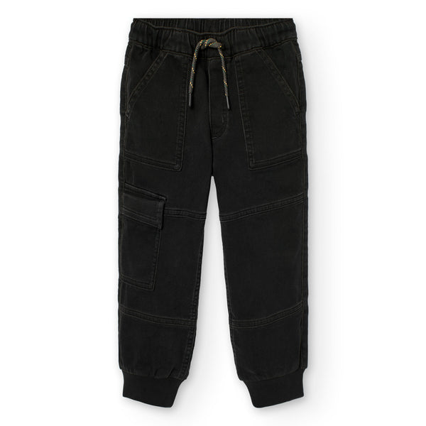 Pantalón Denim Punto De Niño -Bci