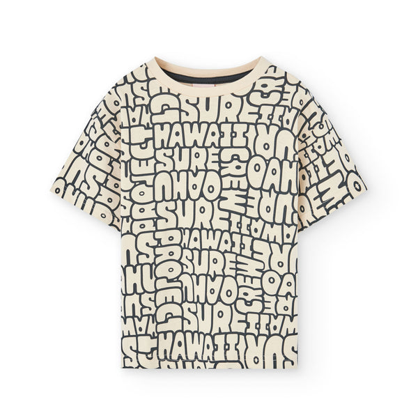 Conj. Camiseta Punto Y Bermudas Felpa Denim