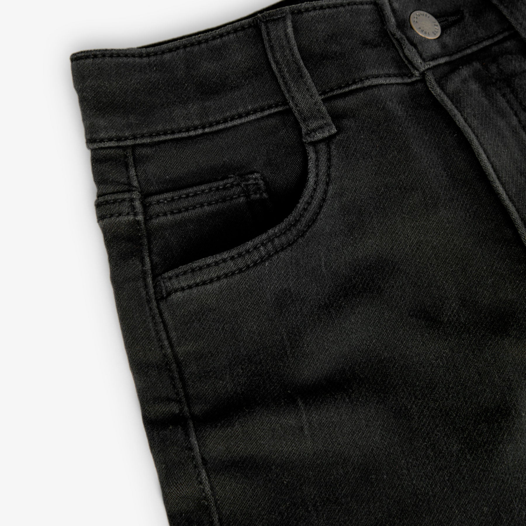 Conj. Camiseta Punto Tintada Y Bermudas Denim Punto