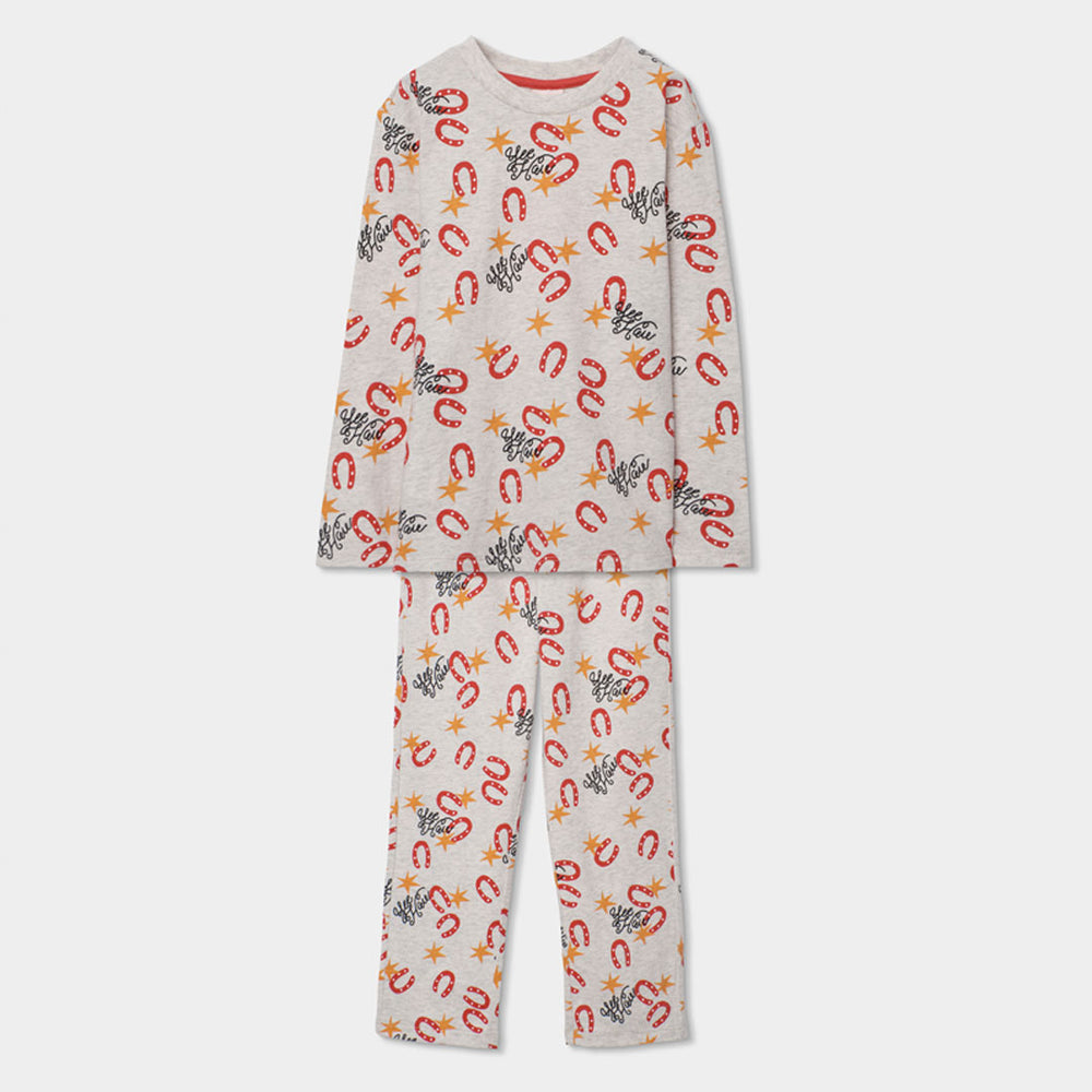 Pijama punto estampado