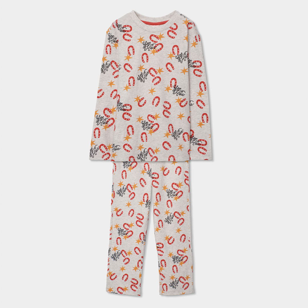 Pijama punto estampado