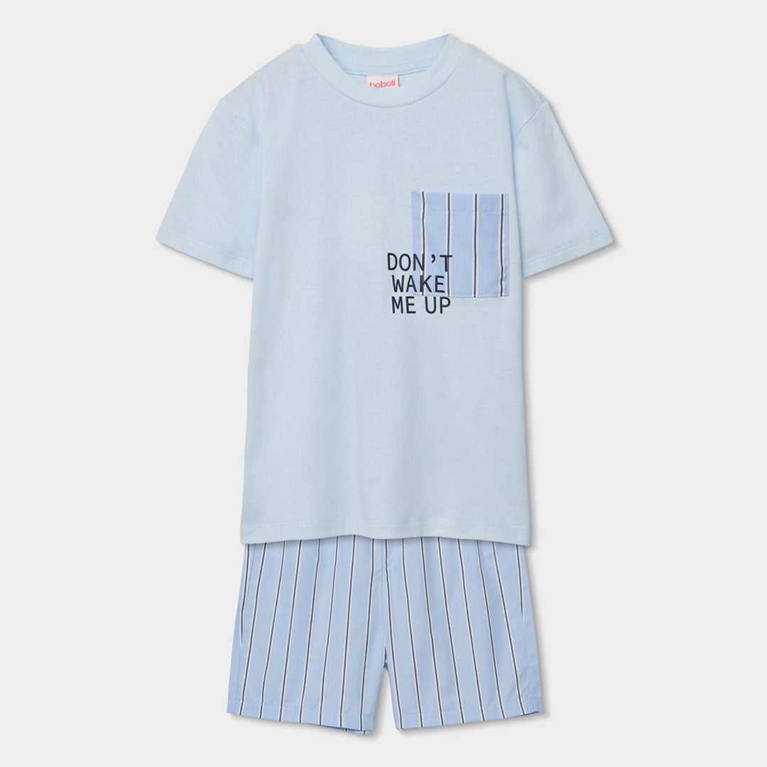 Pijama punto combinado