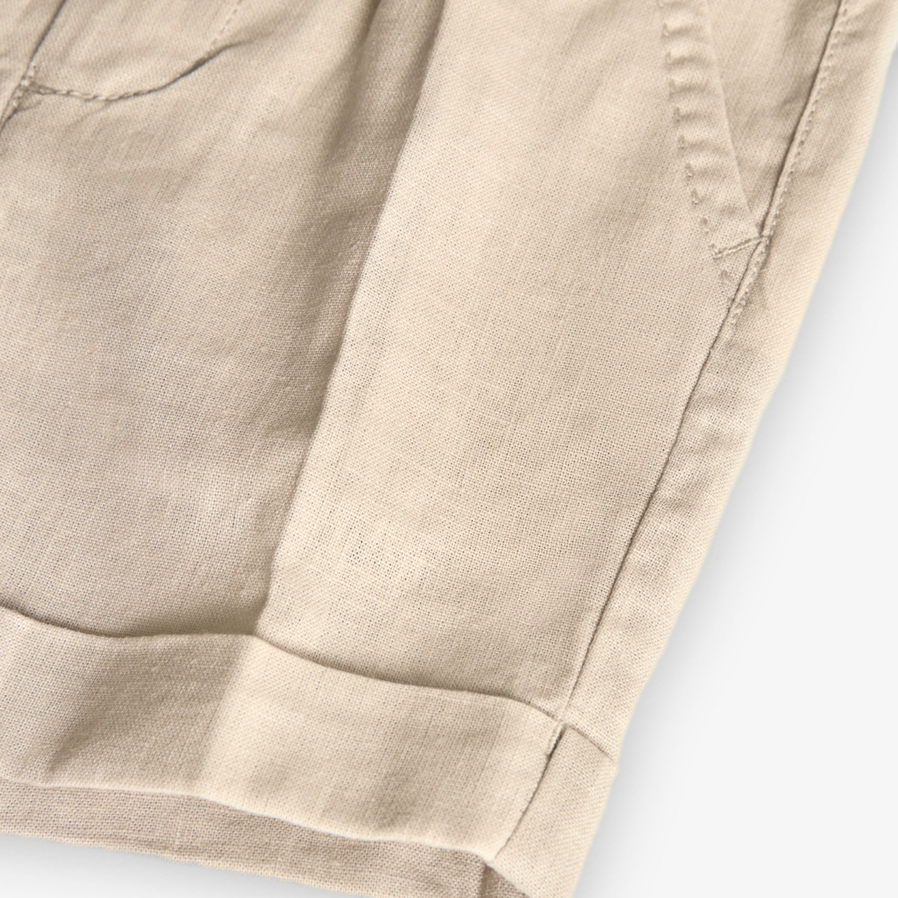 Bermudas Lino De Bebé Niño -Bci