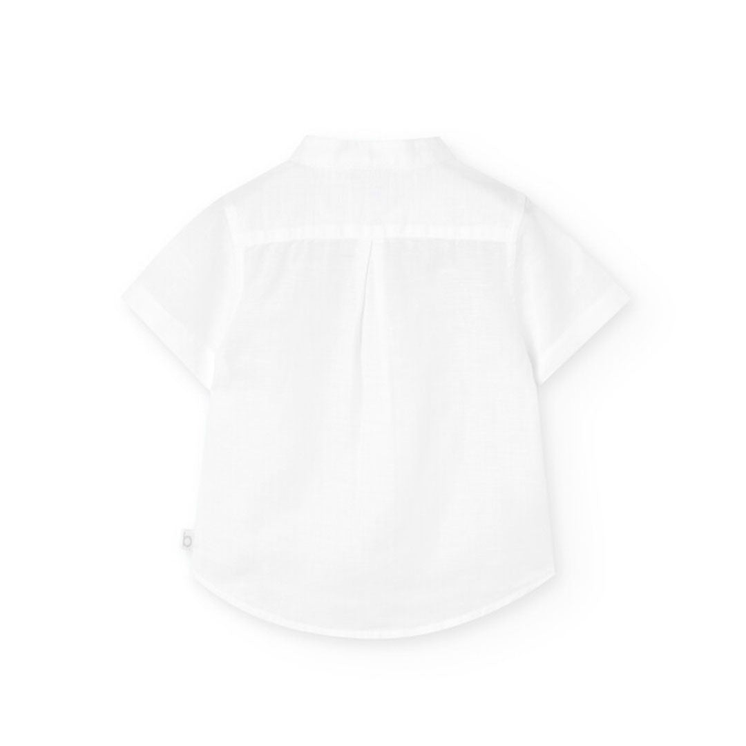 Camisa Lino Manga Corta De Bebé -Bci