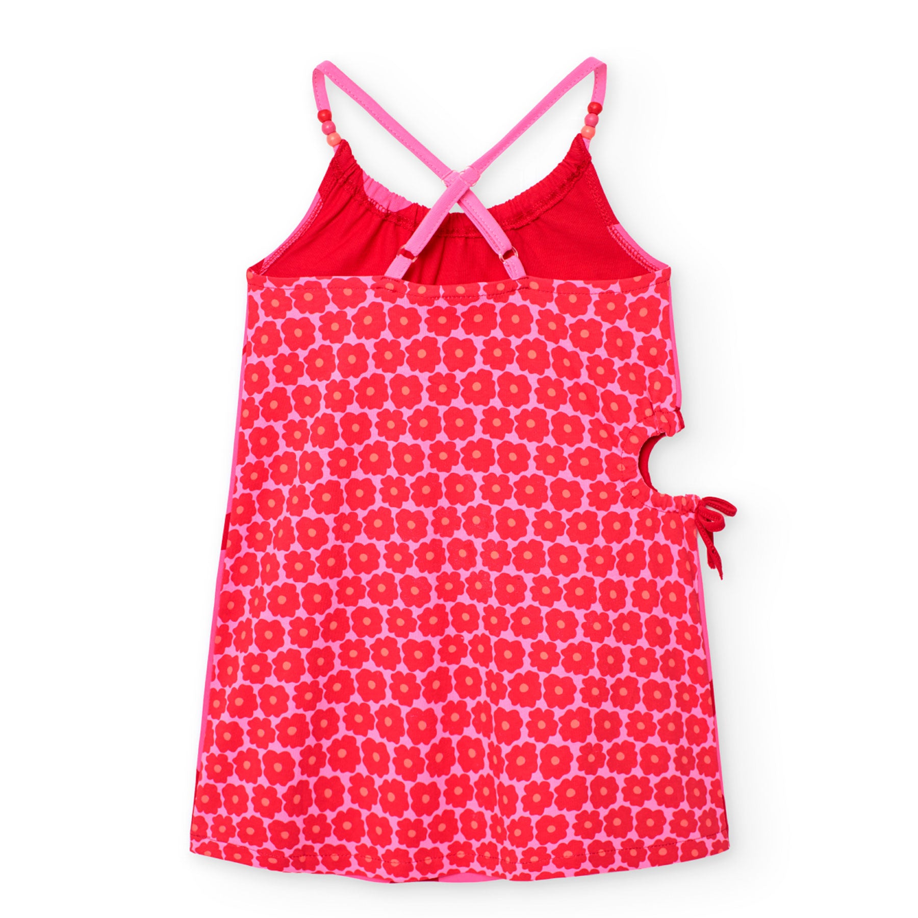 Vestido Punto Tirantes De Niña