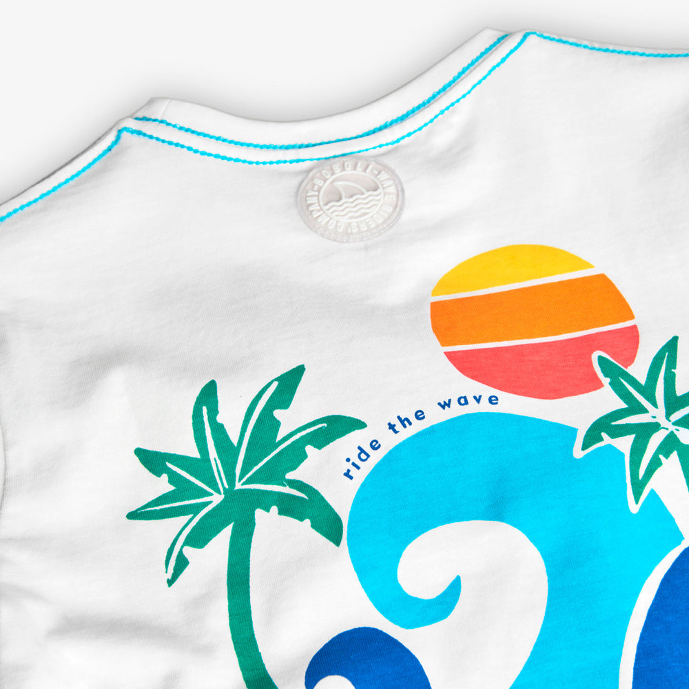 Conj. Camiseta Punto Y Bañador De Tejido Reciclado