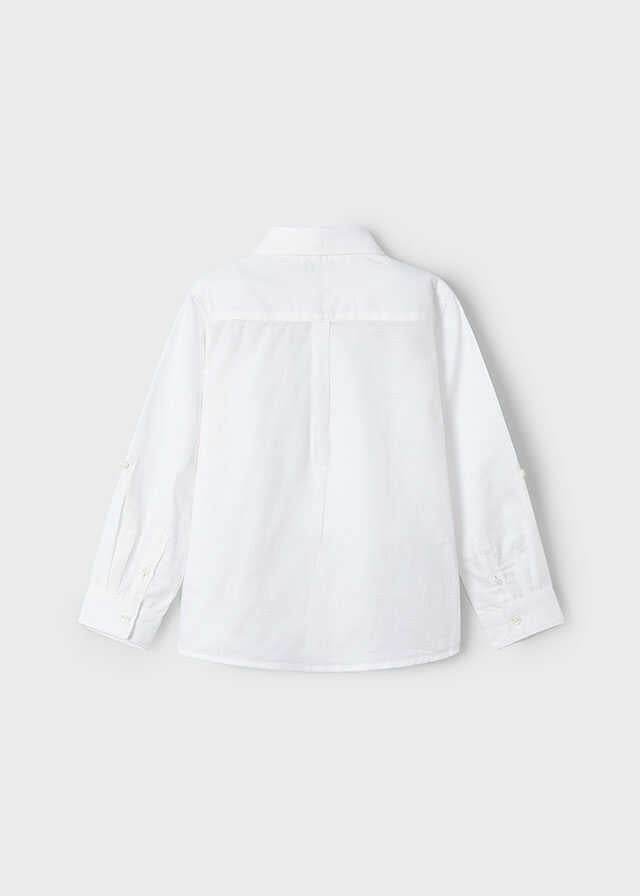 Camisa m/l lino