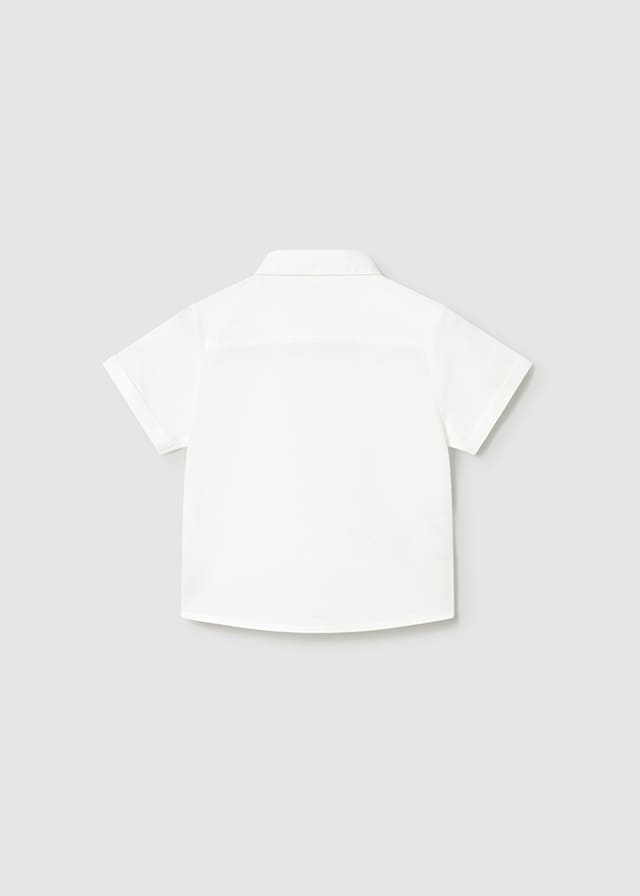 Camisa m/c lino c/camisero 