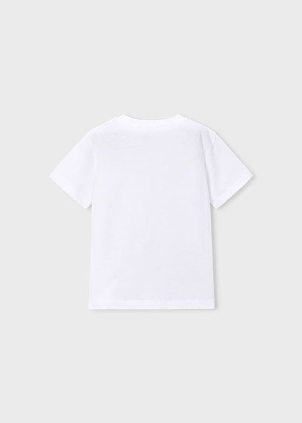 Camiseta m/c bordado