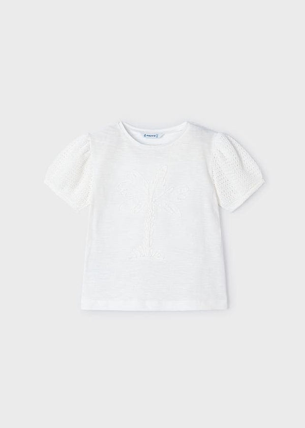 Camiseta m/c combinada