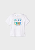 Camiseta m/c embossed