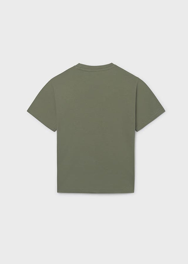 Camiseta m/c embossed formal