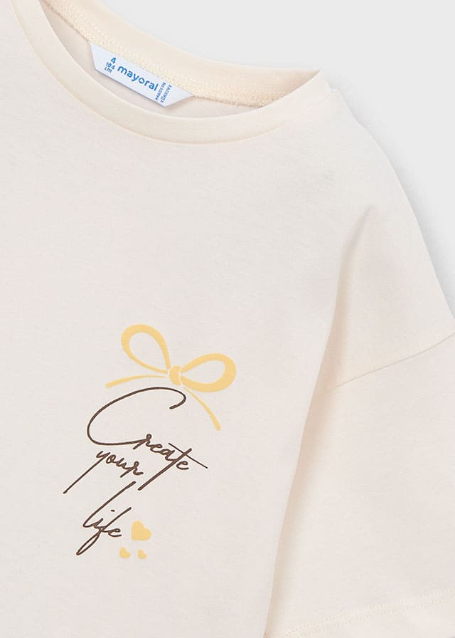 Camiseta m/c pañuelo