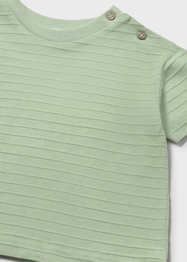 Camiseta m/c punto estructura