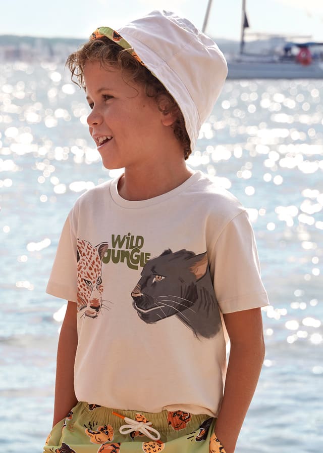 Camiseta m/c "wild jungle" 