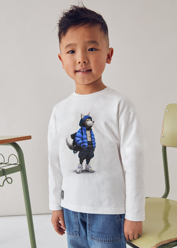 Camiseta m/l wolf