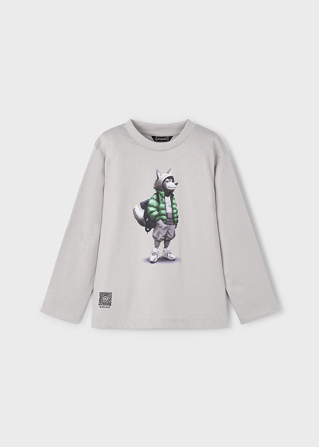 Camiseta m/l wolf