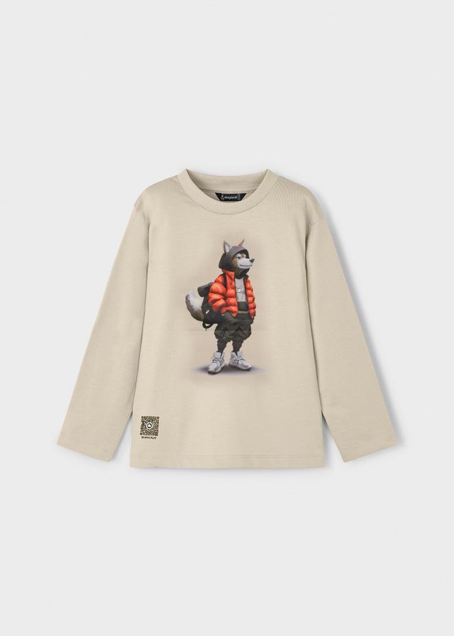 Camiseta m/l wolf