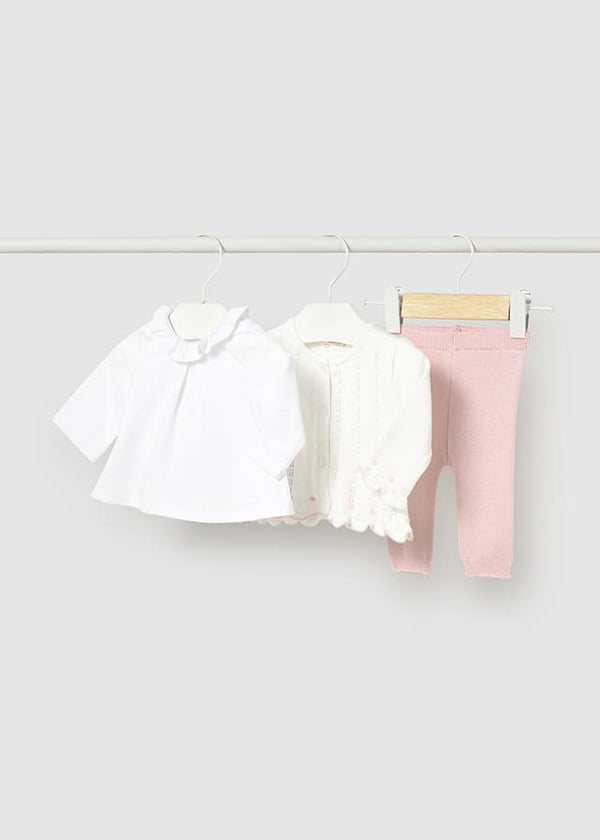 Conj. 3 piezas tricot