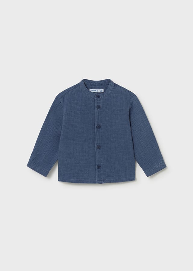 Conj. Camisa m/l  y Bermuda bambula tejanera