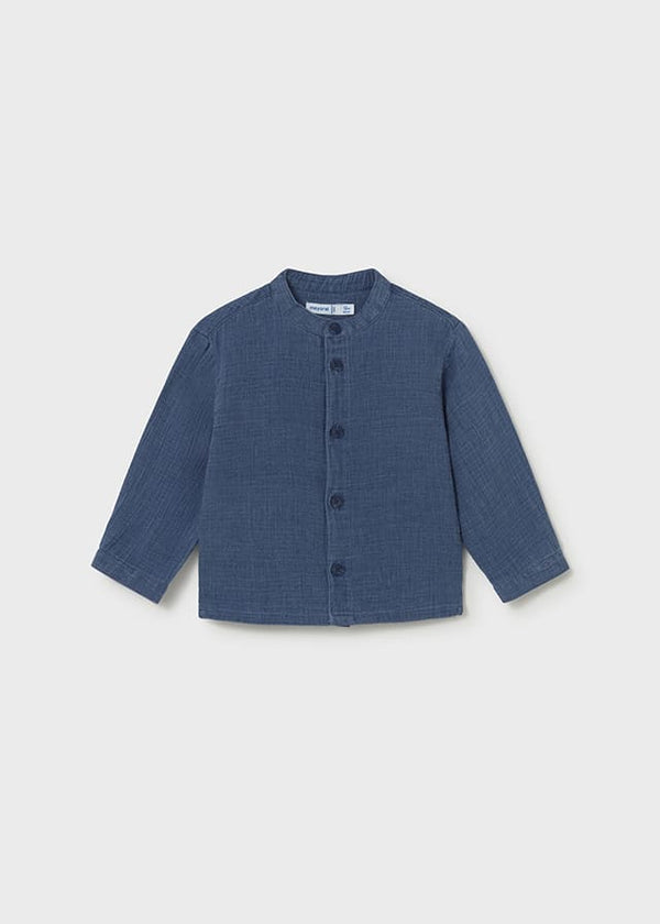 Conj. Camisa m/l  y Bermuda bambula tejanera