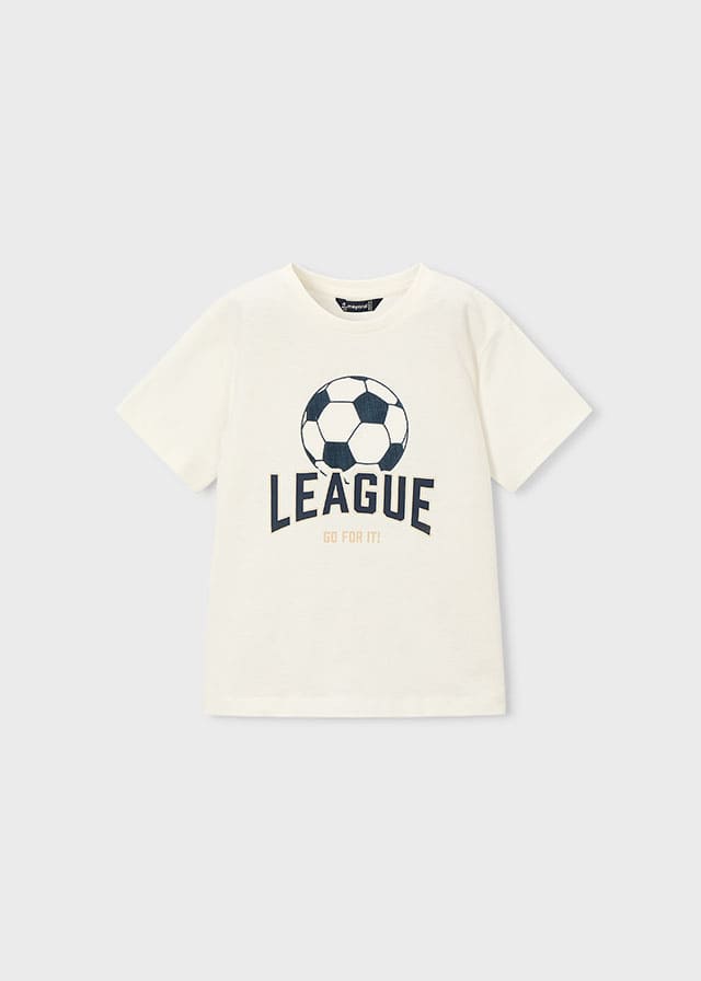 Conj. Camiseta m/c "league" y Bermuda combinada